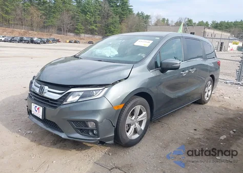 2019 Honda Odyssey Exl from USA, damaged, VIN 5FNRL6H77KB099925